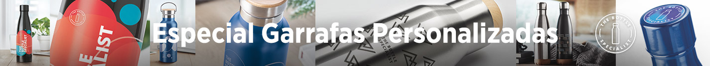 especial garrafas personalizadas