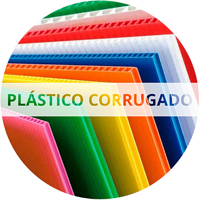 pl�stico corrugado